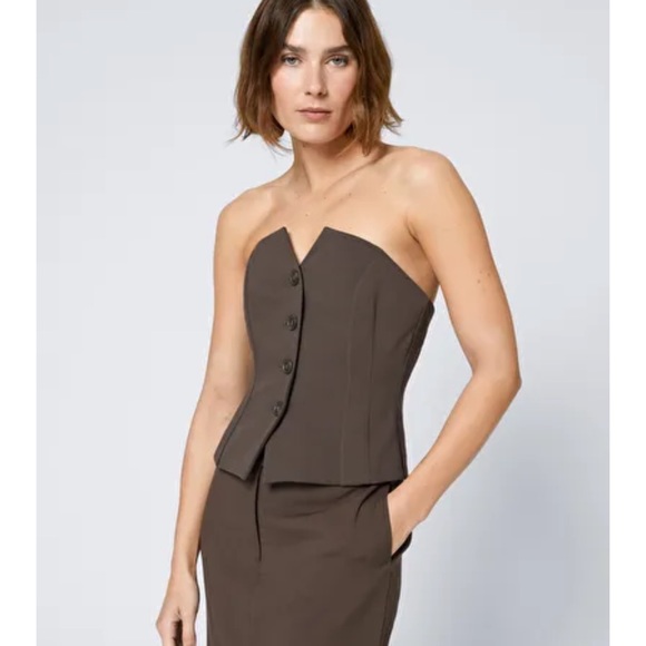 & other stories savoir collection bustier top - Picture 3 of 5